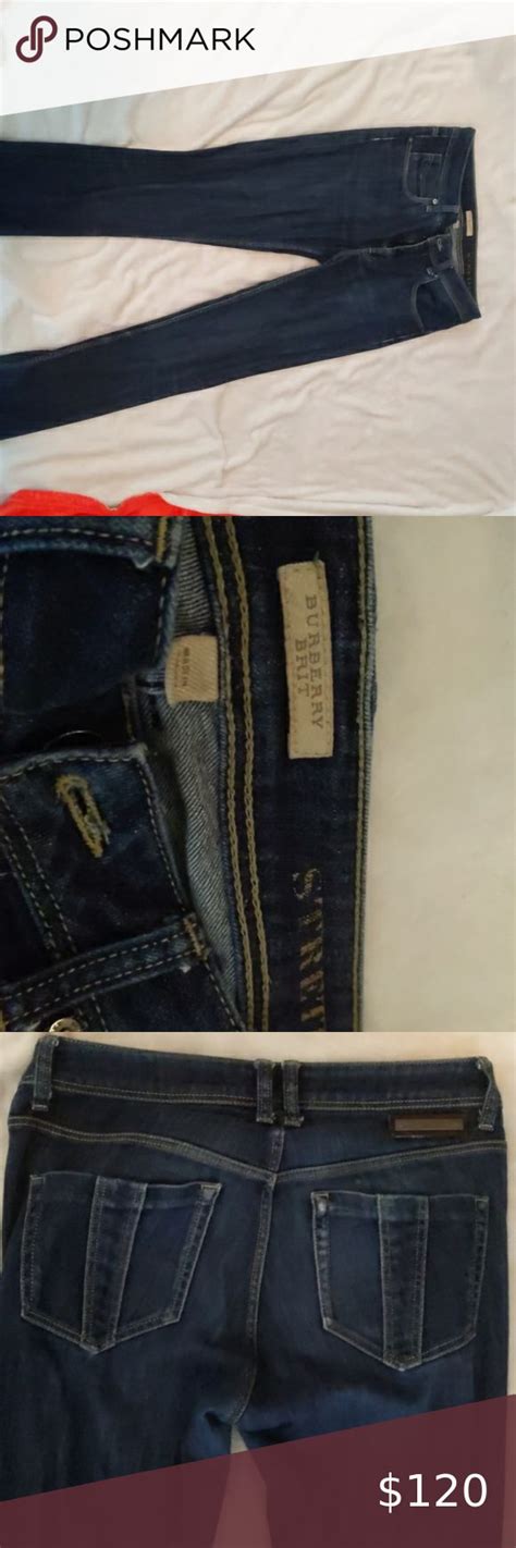 burberry brit jeans womens|authentic burberry jeans.